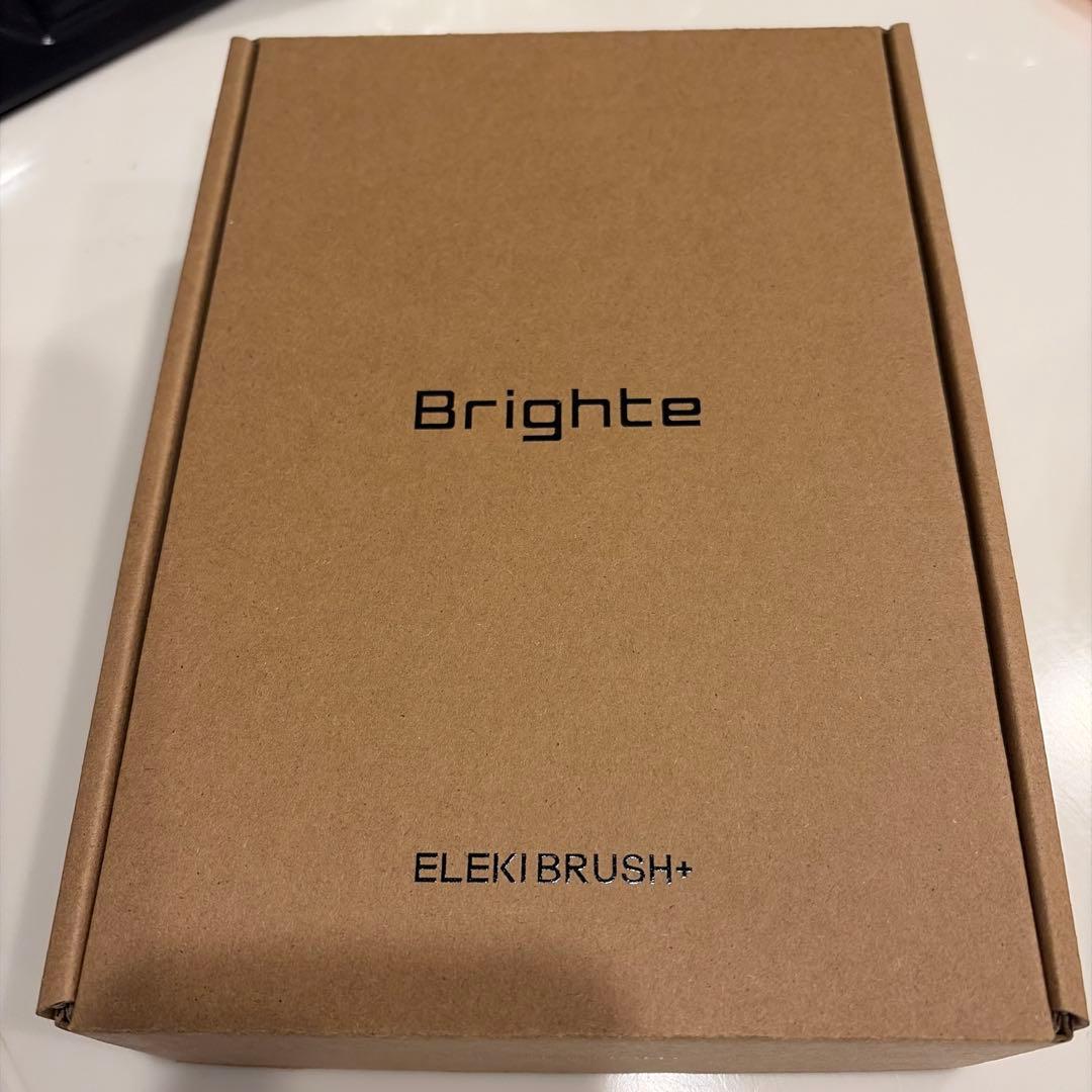 2000円お値下げ！人気のピンクBrighte ELEKI BRUSH+ 美顔器