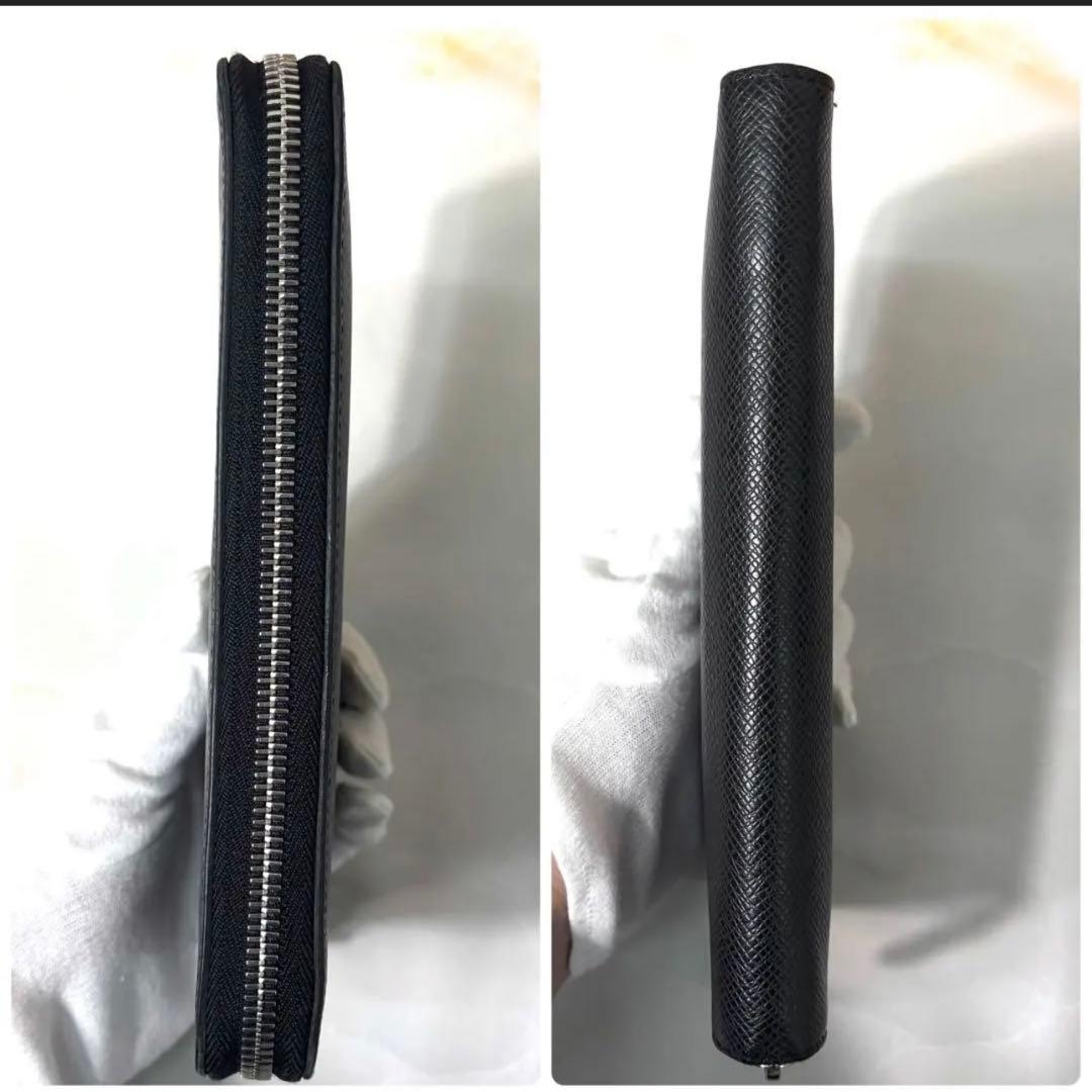 ルイヴィトン タイガ 長財布 ジッピー ノワール ヴェルティカル