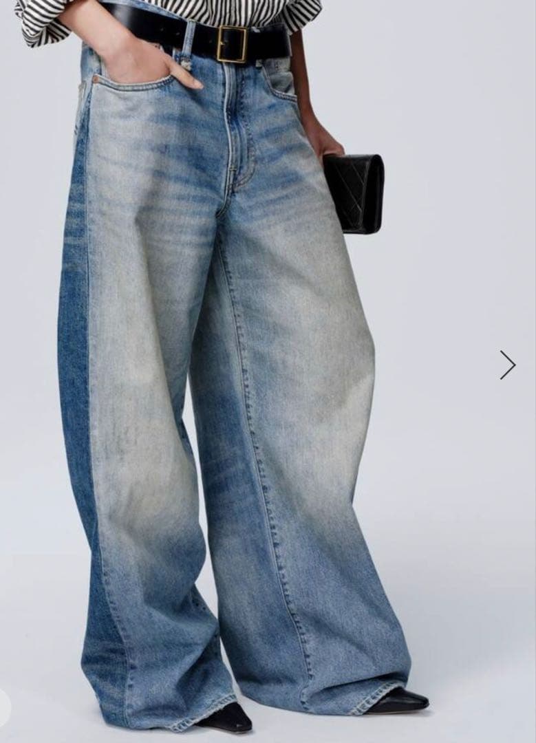 新品タグ付　R13 INSERT D’ARCY LOOSE JEAN