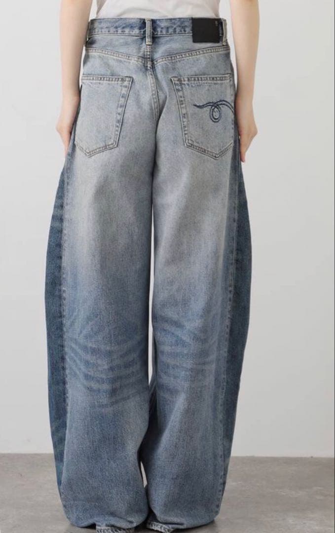 新品タグ付　R13 INSERT D’ARCY LOOSE JEAN