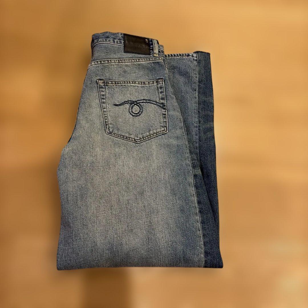 新品タグ付　R13 INSERT D’ARCY LOOSE JEAN