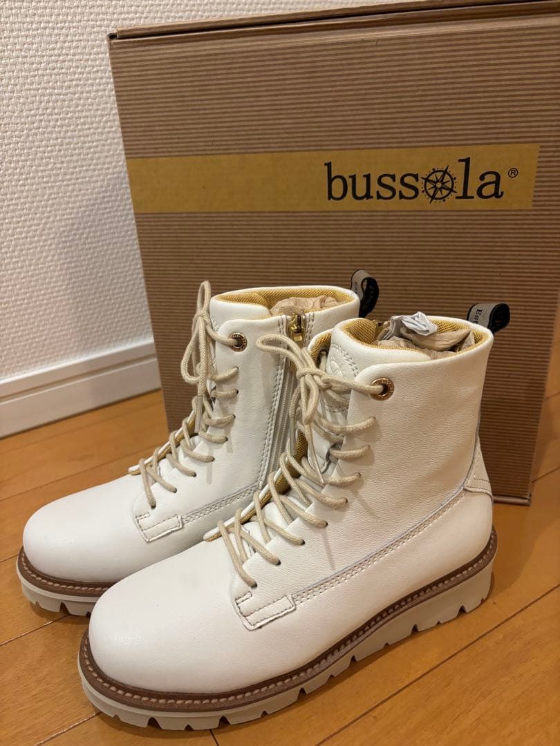 bussola ブソラ　ブーツ　本革　35