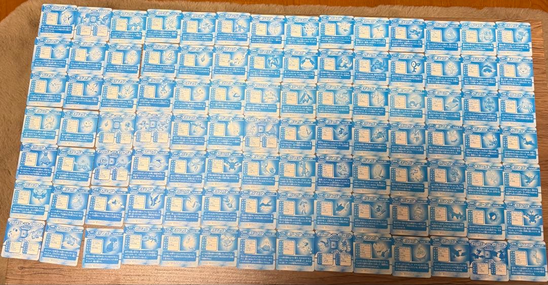 ポケモン3Dシール烈伝　98枚セット