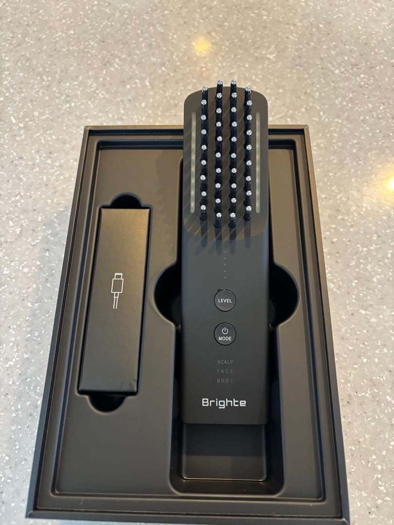 Brighte 美顔器 エレキブラシ　LEDライト機能付き