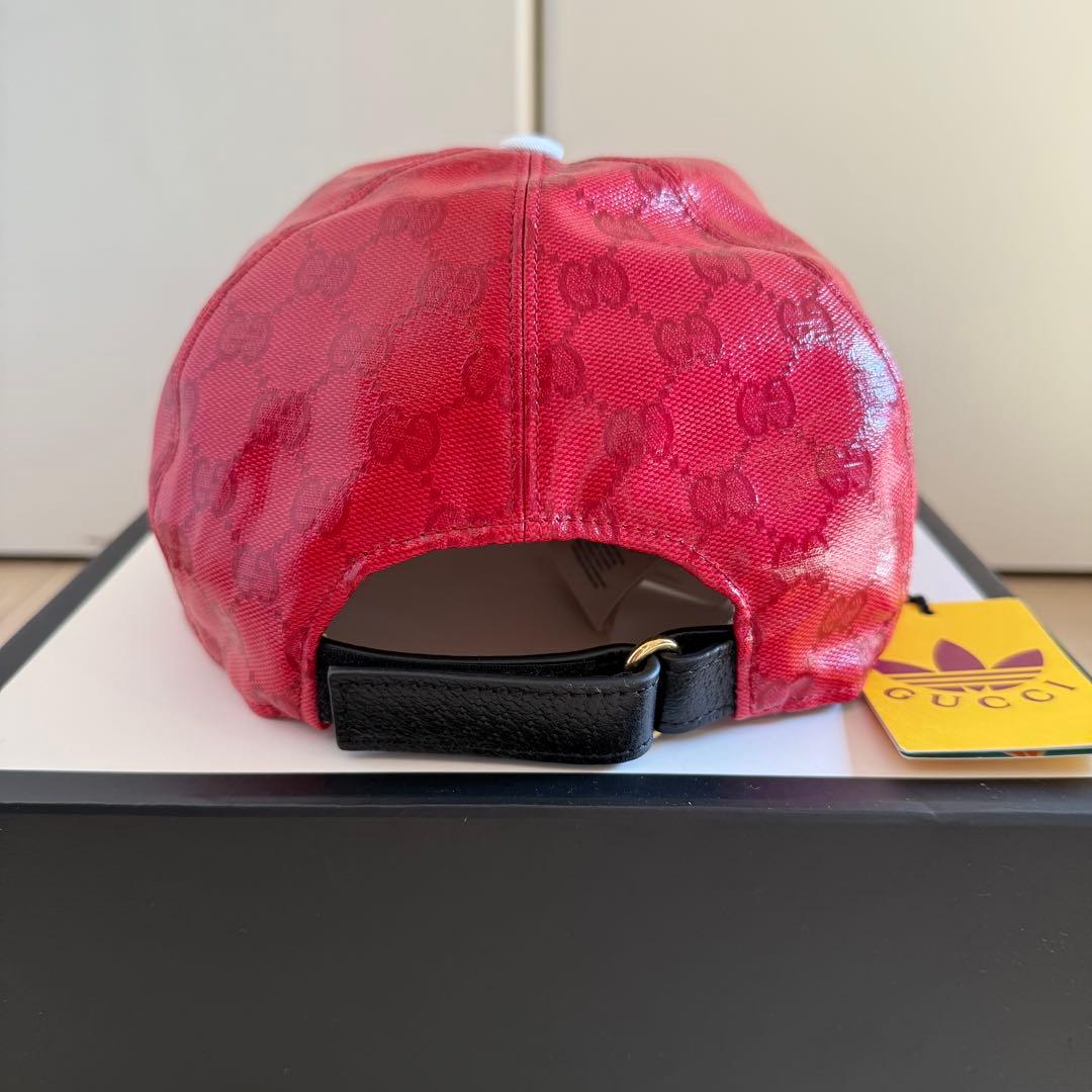 【新品未使用】GUCCI adidas ベースボールキャップ
