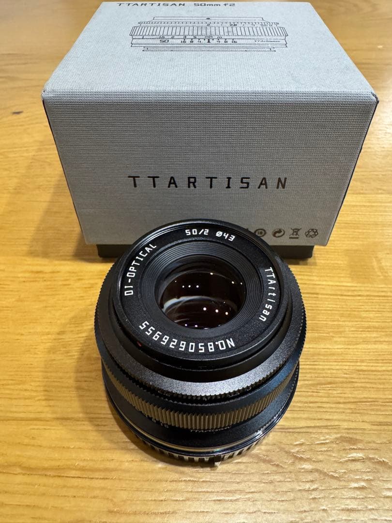 TTArtisan 50mm f/2 Zマウント