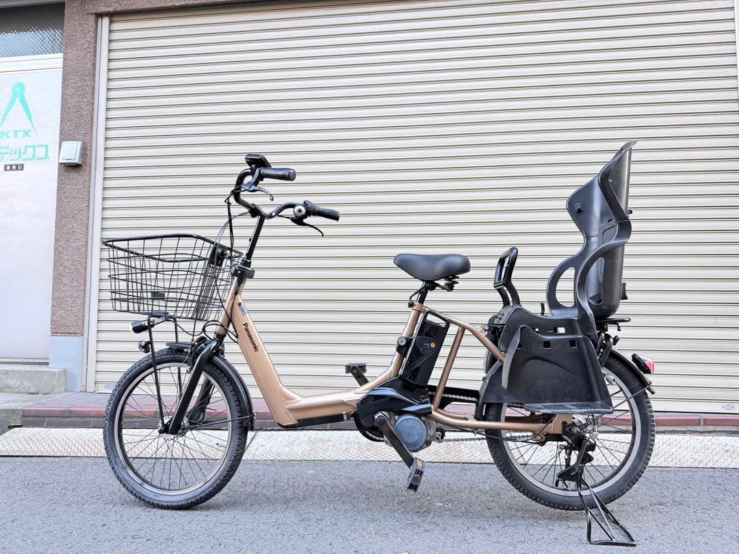 子供乗せ　パナソニック　電動アシスト自転車 チャイルドシート付き