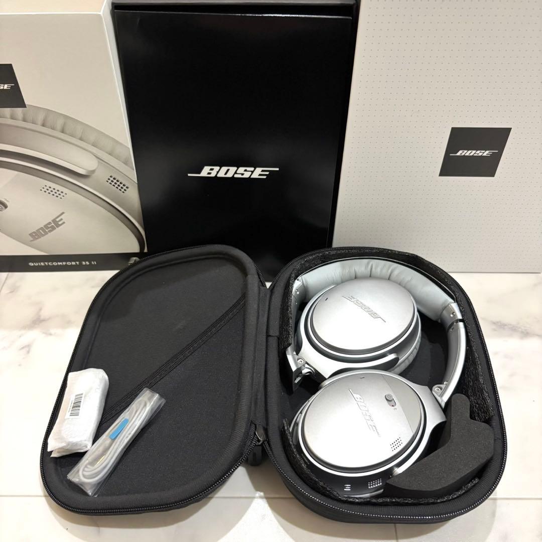 未使用級 BOSE QUIETCOMFORT35 II シルバー