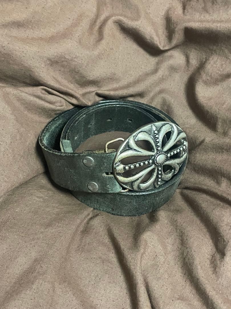 archive クロスバックルベルト イタリア製 本革