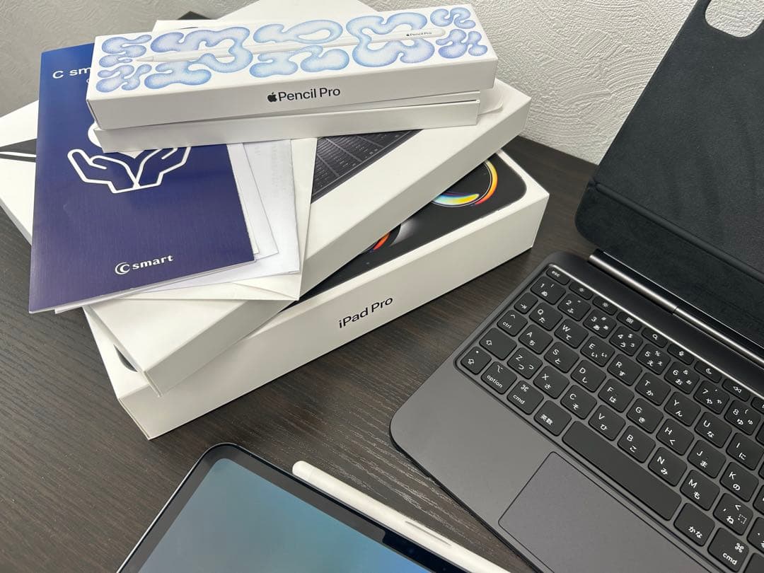 iPad Pro(M4)本体とMagic Keyboardセット