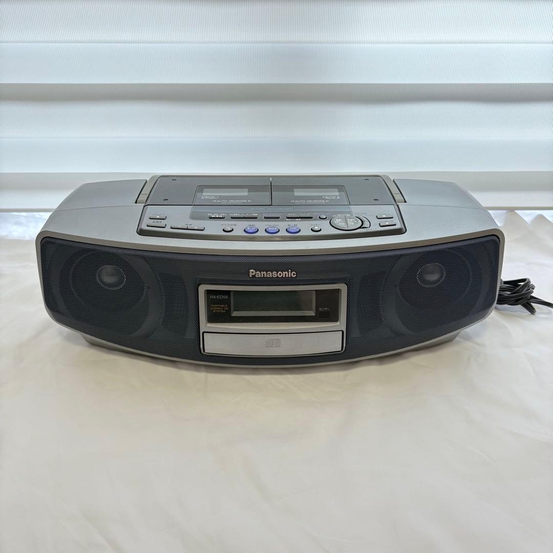 Panasonic パナソニック RX-ED55 CDラジカセ 動作確認済
