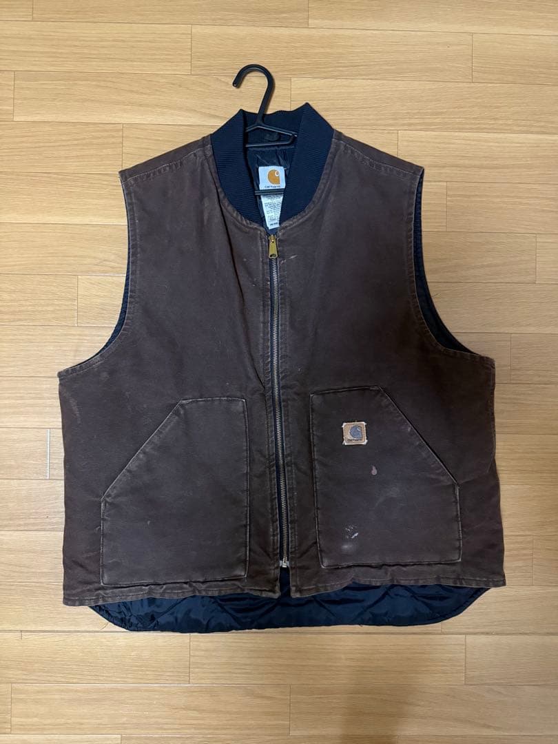 Carhartt ダックベスト　USA製　DKB