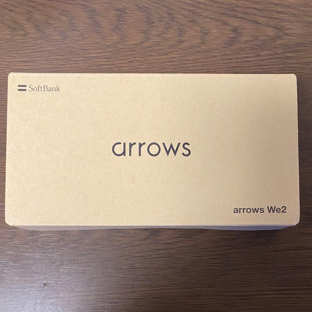 美品 SoftBank arrows We2 ライトオレンジ 本体