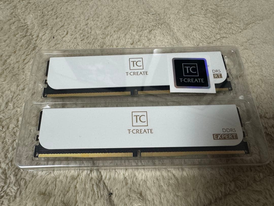 T-CREATE DDR5 7200mhz 32GB(16GB×2)白