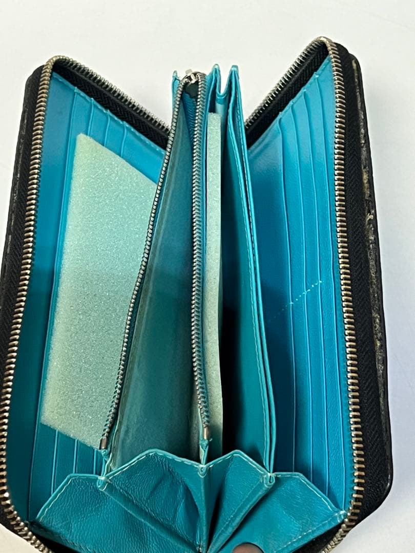 PRECIOUS PRESTIGE/長財布/黒/ガルーシャ エイ革