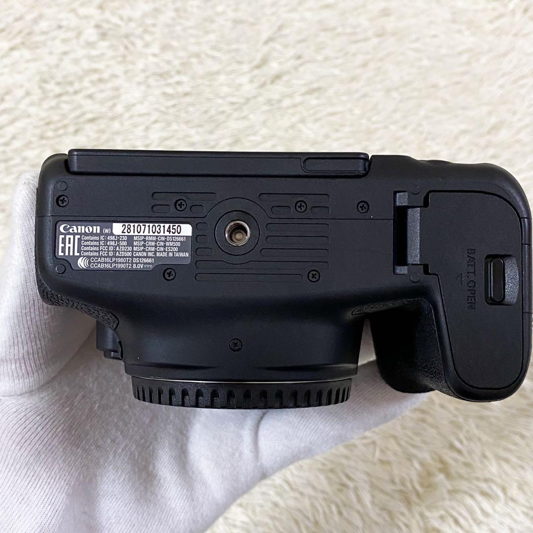 【未使用級】Canon eoskiss x9i ダブルズームレンズキット