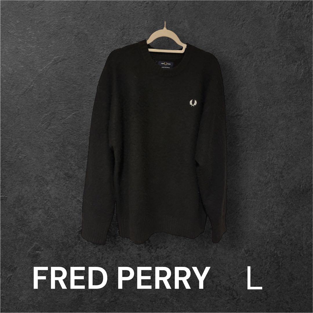 FRED PERRY ブラック L