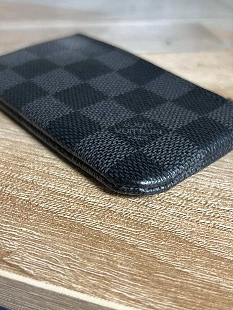 ルイヴィトン ケース ダミエグラフィット　ポシェットクレ N60155