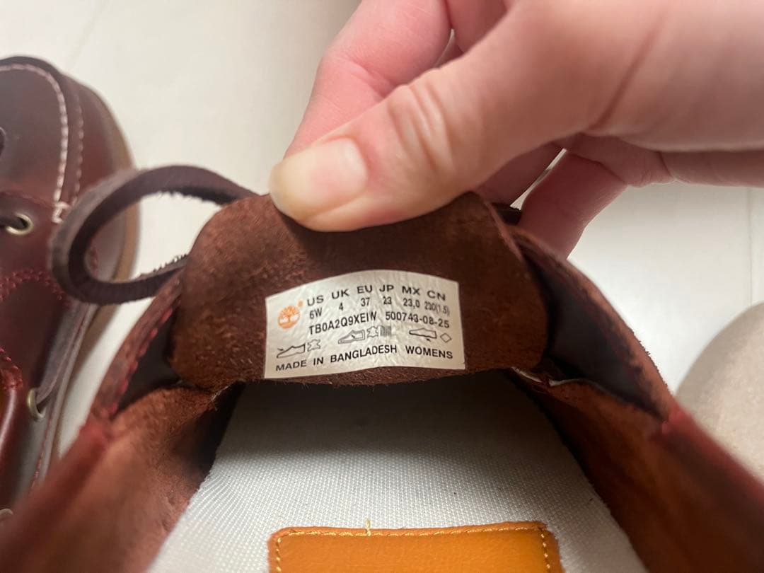 【希少品】Timberland 3eyeバーガンディー　デッキシューズ