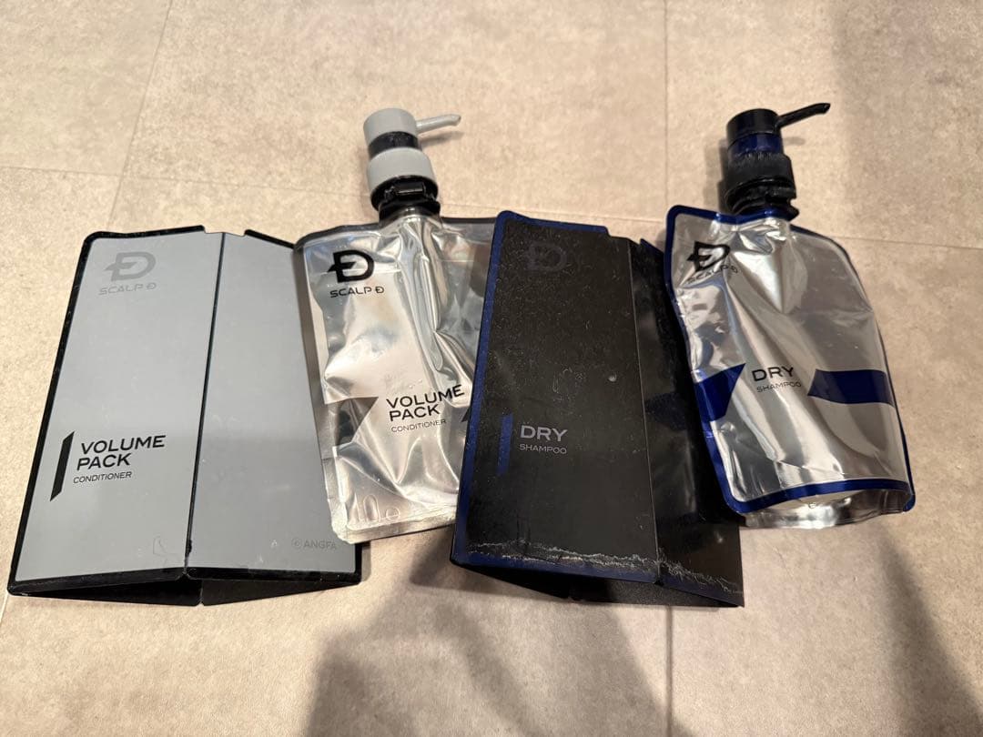 乾燥肌用 スカルプD ドライ シャンプー コンディショナー