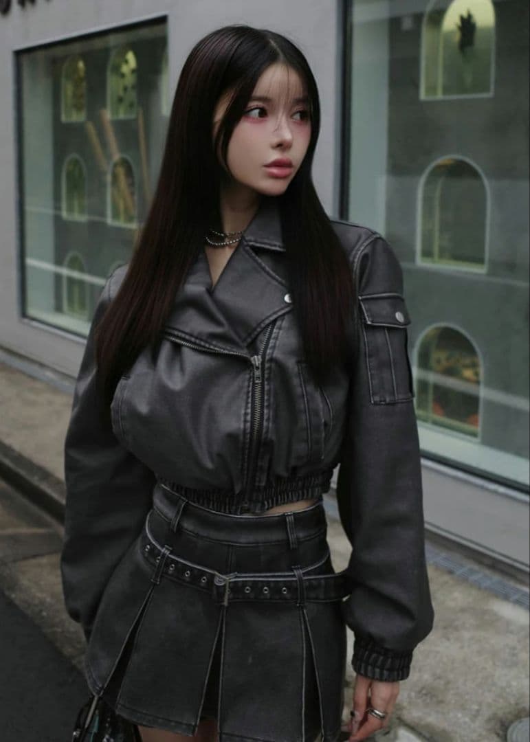 【ラスト1点】Darich ダーリッチ アンティークレザーライダースジャケット