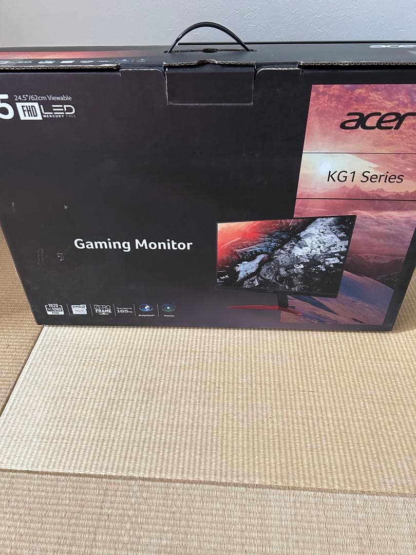 acer KG1シリーズ 24.5インチ ゲーミングモニター