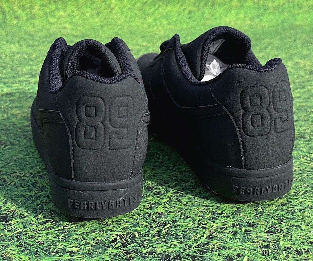 新品正規品 パーリーゲイツ 定価28600円 ゴルフシューズ 紺 24.0cm