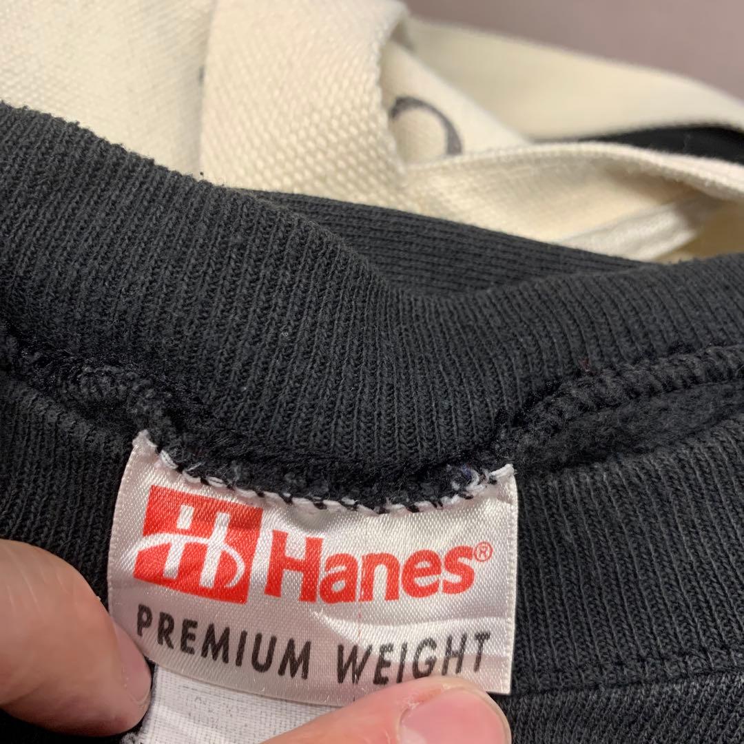 ヘインズプレミアムウェイト　ゴールデンサイズ ovy紹介品　墨黒ＸＬ