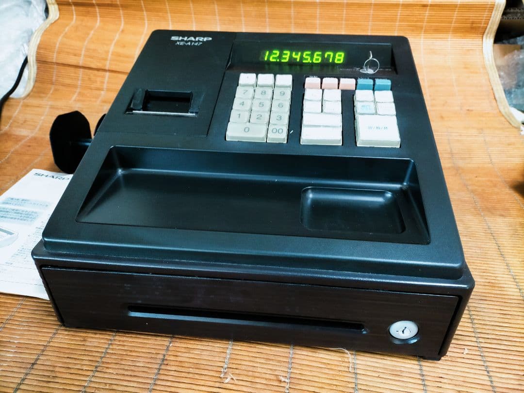 シャープレジスター　XE-A147　PC連携　926004