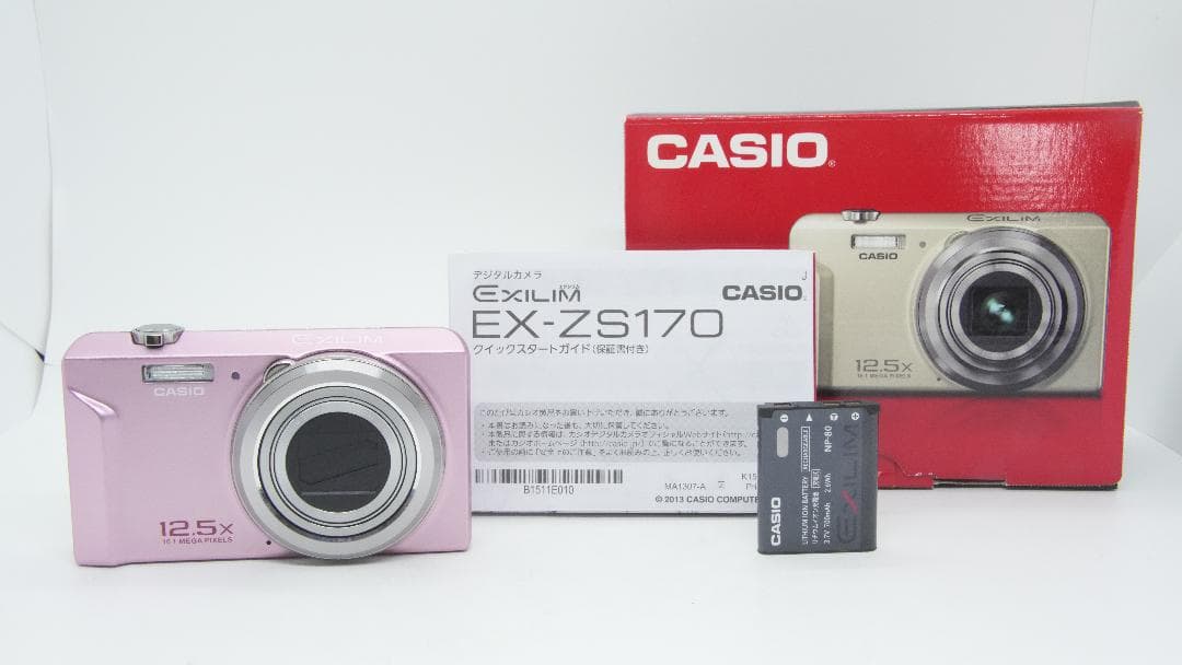【A3174】 CASIO EXILIM EX-ZS170 カシオ エクシリム