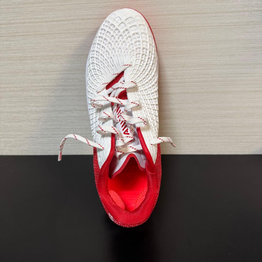 野球 ポイントスパイク アンダーアーマー レッド ホワイト ソフトボール ベース