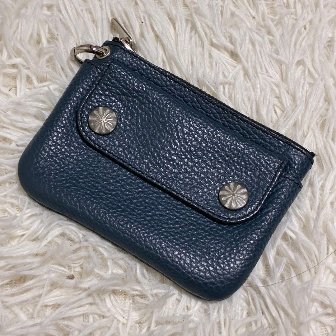 LOMEI LEATHER WORKS 財布　ウォレット　ブルー