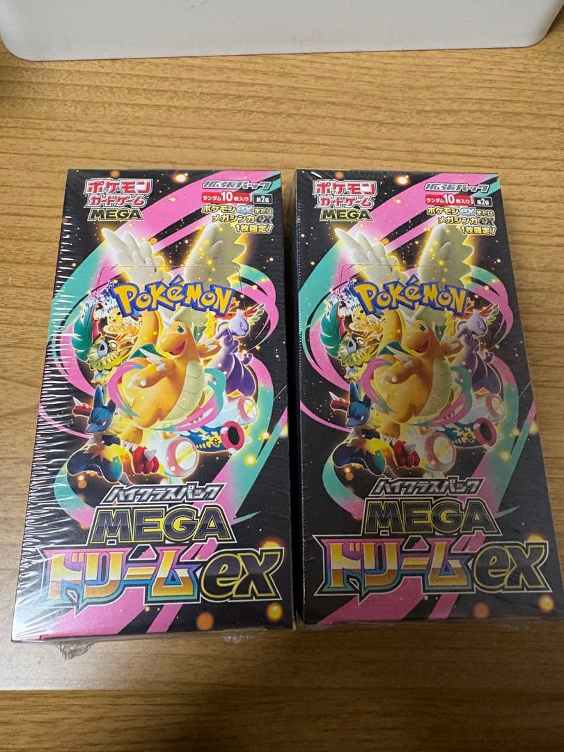 ポケモンカードゲーム MEGAドリームEX 2個セット　シュリンク付き