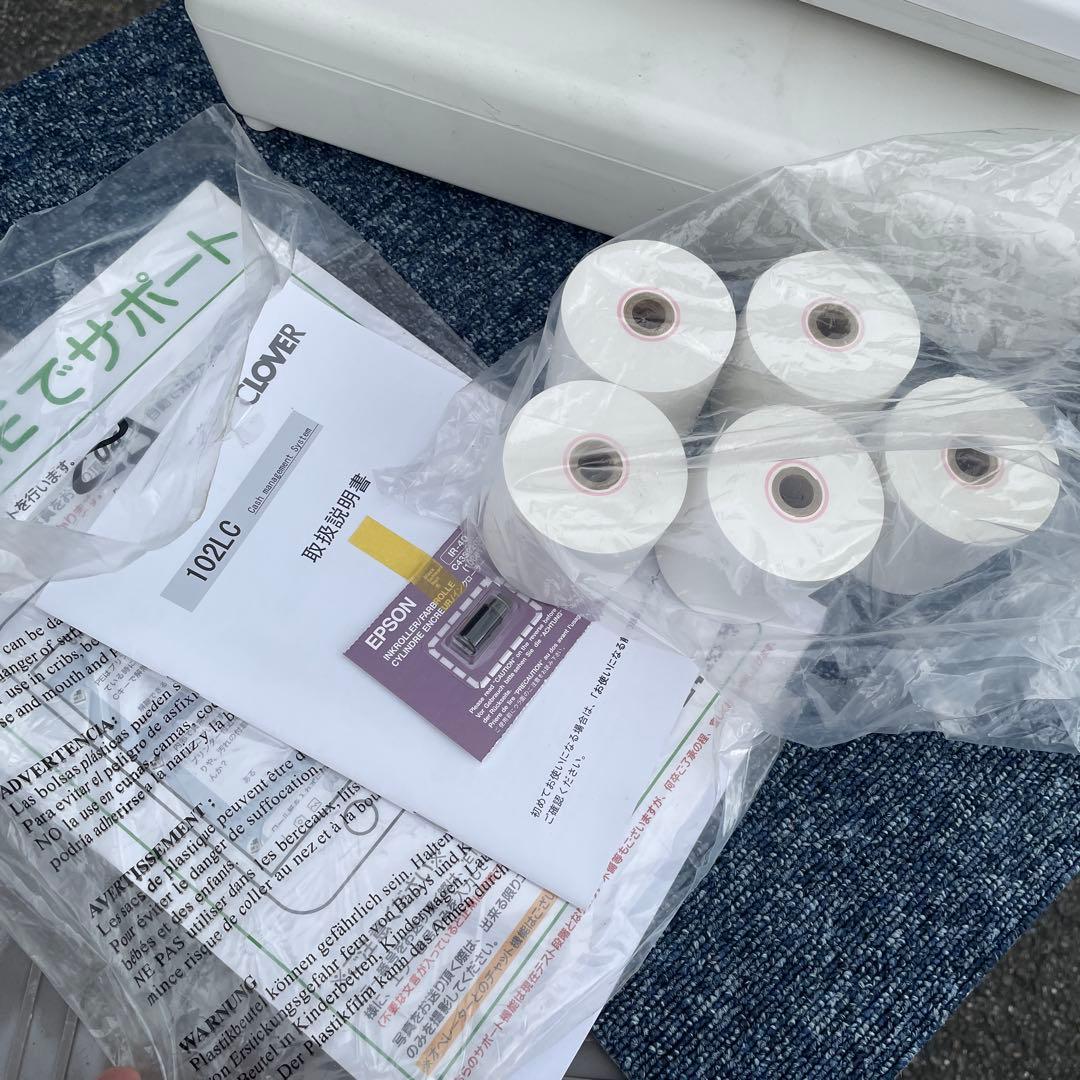 クローバー電子　レジスター　CLOVER 102LC