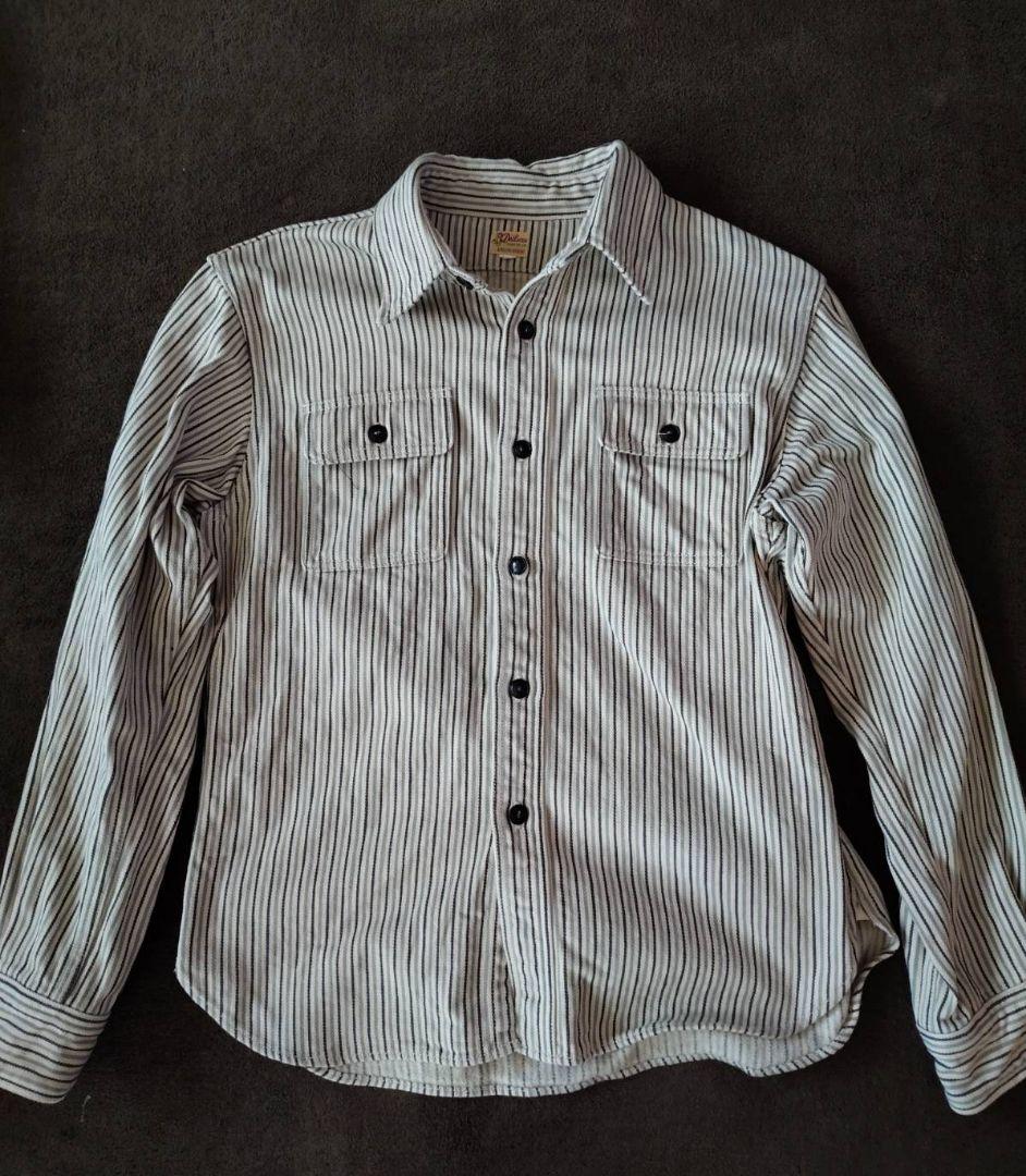 DELUXEWAREデラックスウエアヘビーネルシャツ