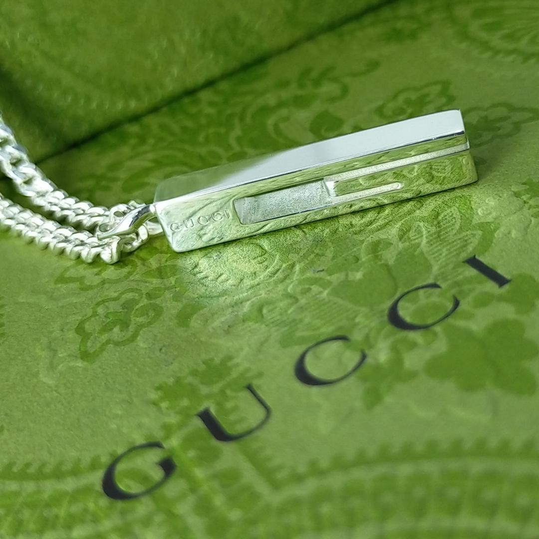 ◆SALE◆【GUCCI】ブランデッド　Ｇ　カット　ペンダント　1485