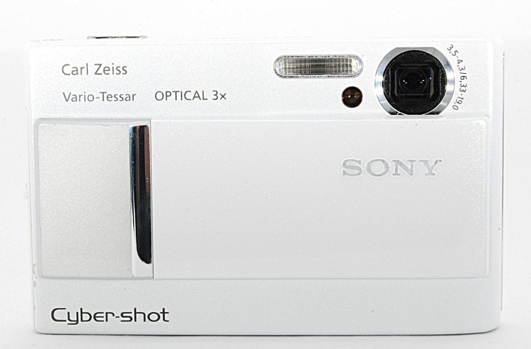 【美品】SONY Cybershot DSC-T10 ホワイト 18941126