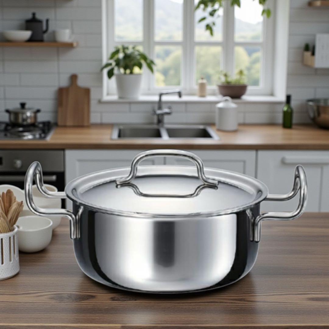 【2025年製 最新】ジオプロダクト 両手鍋 25cm 5.6L 宮崎製作所