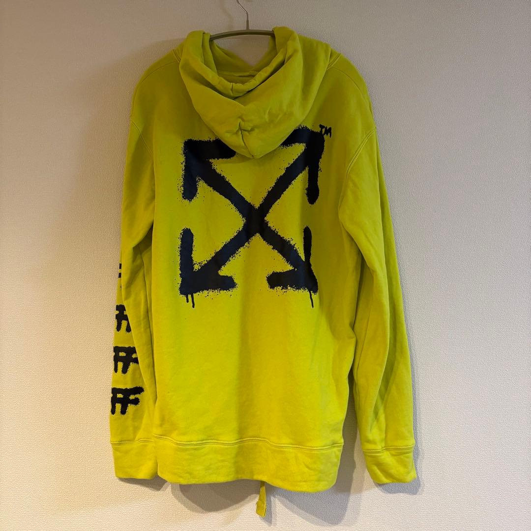 Off-White オフホワイト パーカー イエロー