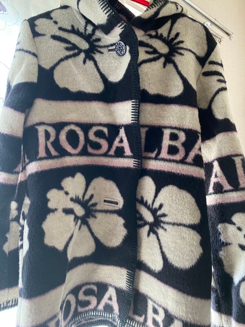 アルバローザ升目ブランケットコート