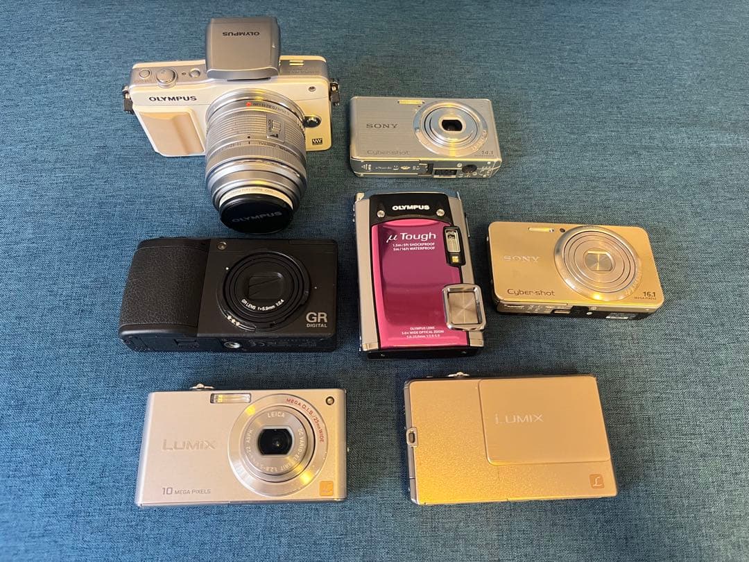 デジタルカメラ 7台セット 動作未確認 ジャンク まとめ売り デジカメ