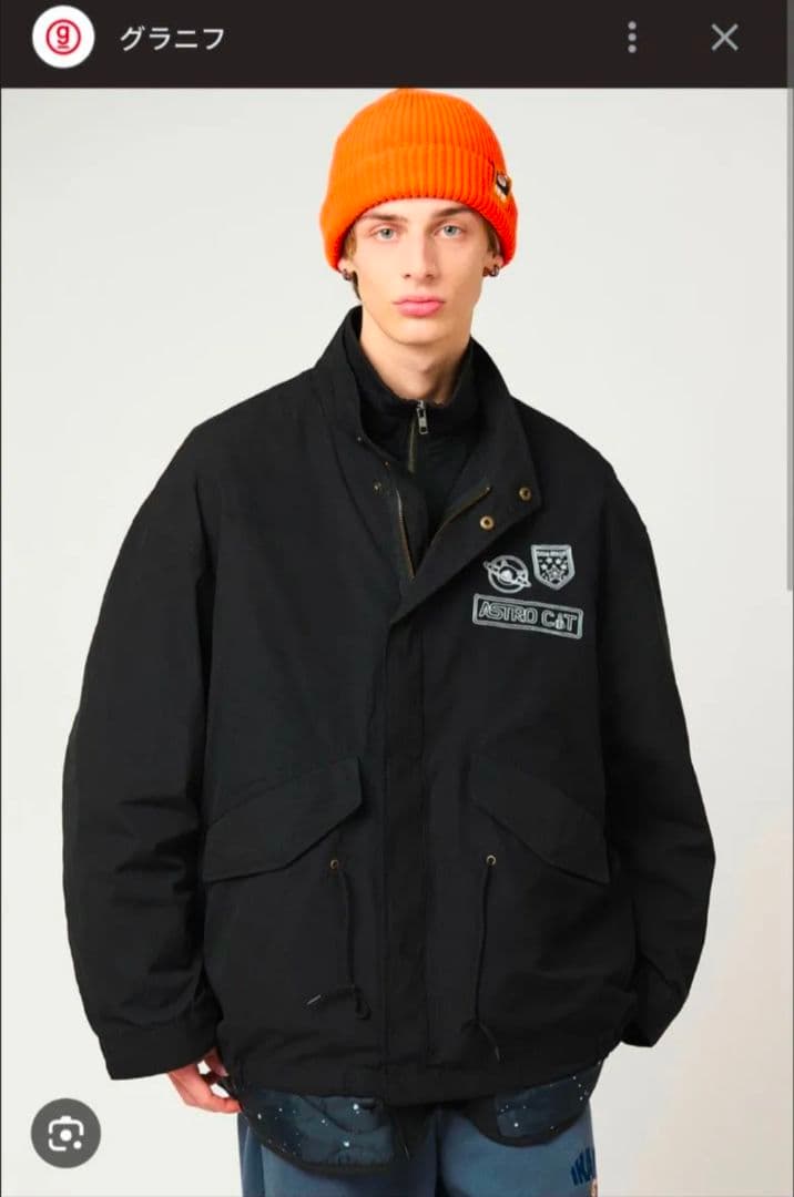 アストロキャット　ショートモッズコート+セーターセット