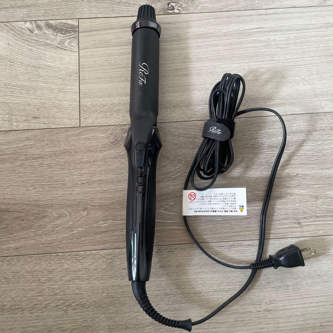 Rita カールヘアアイロン ブラック　32㎜2024年製