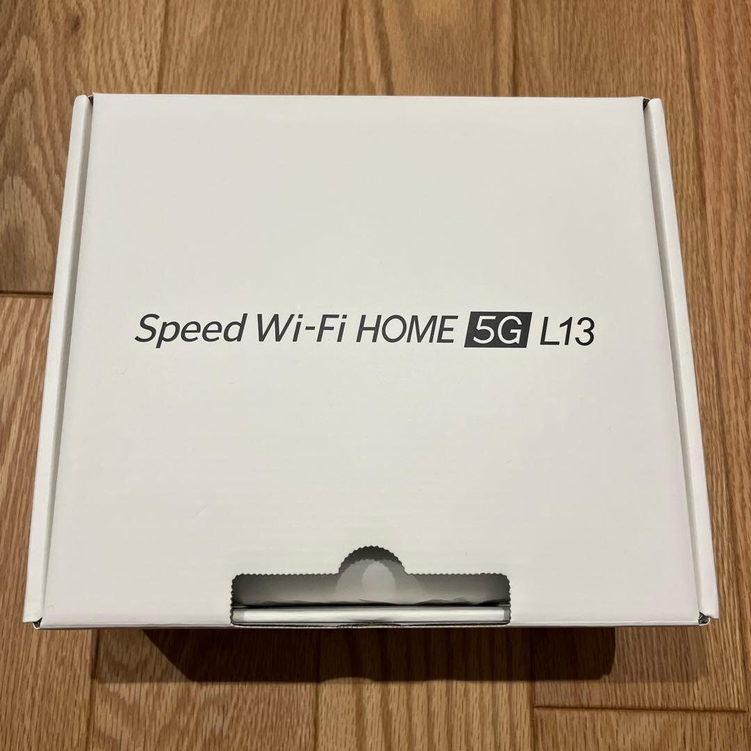 ルーター・ネットワーク機器 Speed Wi-Fi!  5G L13