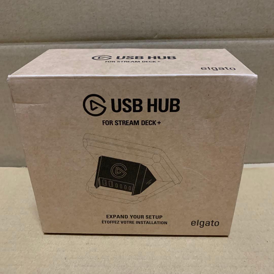 新品　elgato USB HUB for Stream Deck+