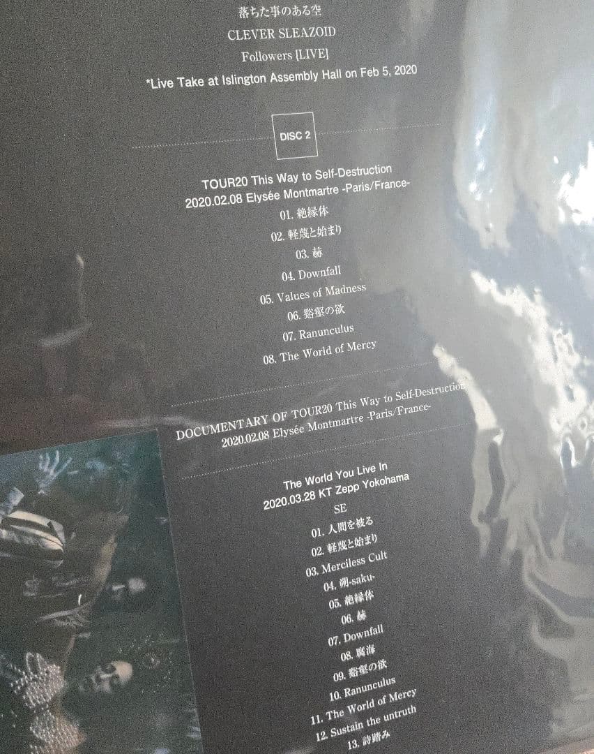 DIR EN GREY 落ちた事のある空 ぴあアリーナMM特別仕様 CD＋DVD