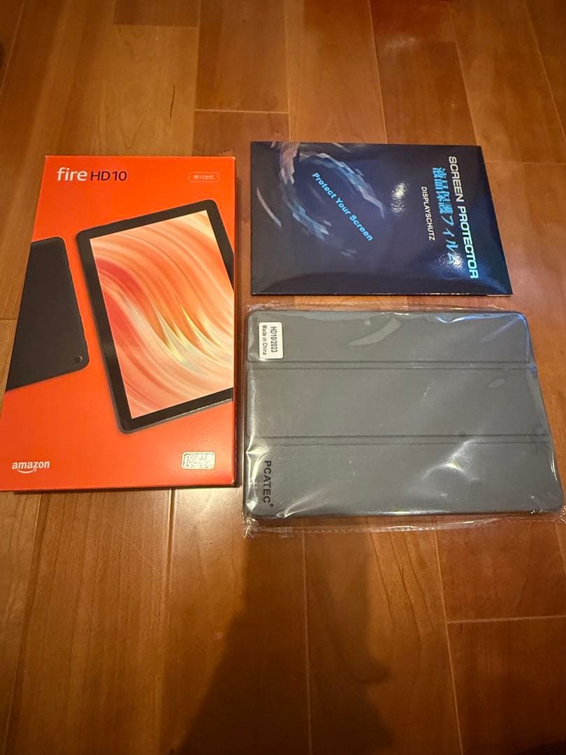 Amazon Fire HD 10 (第13世代) 本体・画面シール・カバー
