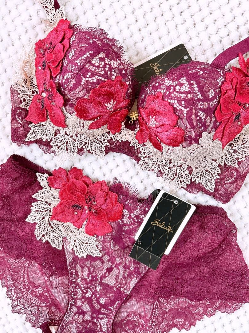 サルート店舗限定コレクション P-アップブラＤ65&ローライズM