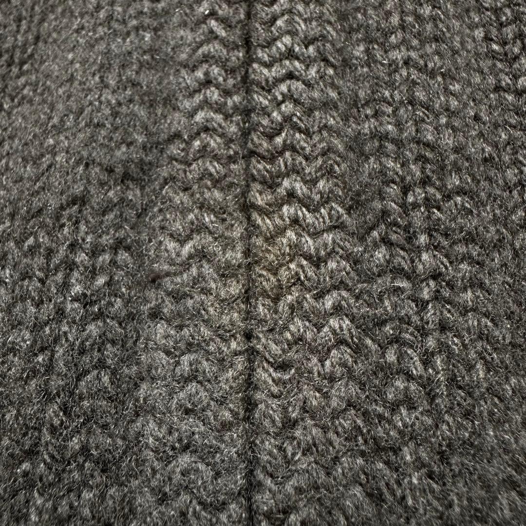 マーガレットハウエル シルクカシミヤ ジップアップカーディガン 近年 オリーブM