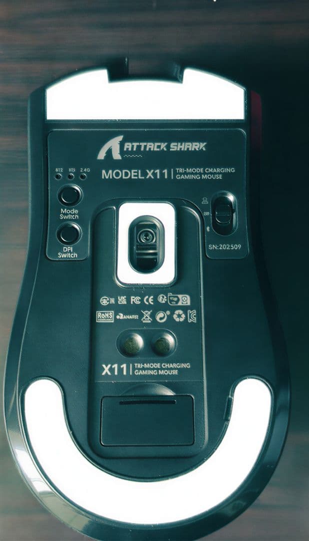 AULA F75メカニカルキーボードとAttackshark x11マウスセット